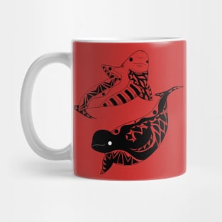 baby beluga whales ecopop Mug